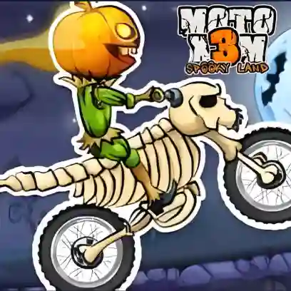 Moto X3m Spooky Land